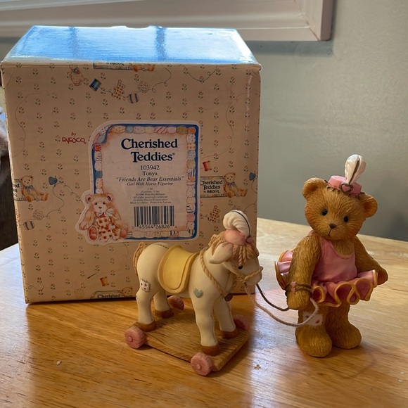 Cherished Teddies Other - 1986 Vintage Cherished Teddies Tonya figurine.